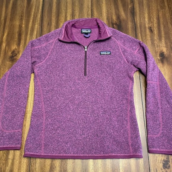 Patagonia Women’s Full Zip Better Sweater Jacket Size S Purple - Picture 1 of 6